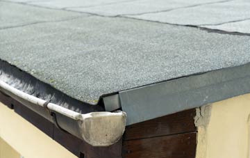 repair or replace Overbister flat roofing?